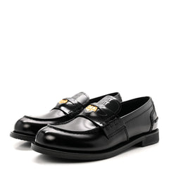 Spazzolato Penny Loafers 37 Black