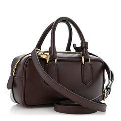 Calfskin Mini Arcadie Top Handle Bag Briarwood