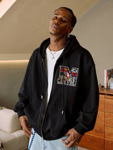 MEDM Big M Plush Wire Frame Zip Up Hoodie