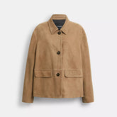 Coach Outlet Suede Coat