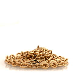 Metal Chain Strap Gold