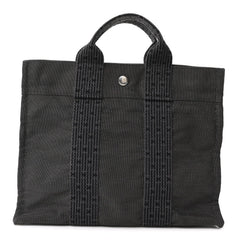 Canvas Herline PM Tote Grey
