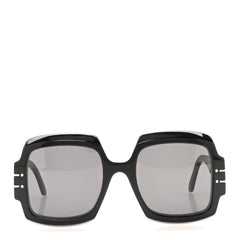 Acetate Diorsignature S1U Square Sunglasses Black