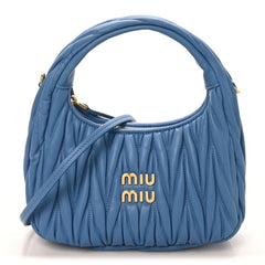 Nappa Matelasse Small Wander Hobo Onda