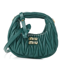 Nappa Matelasse Micro Wander Hobo Laguna