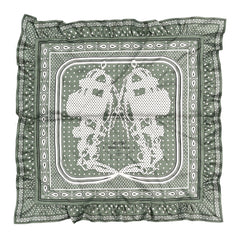 Silk Brides De Gala Bandana A Pois Scarf 70