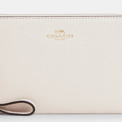 Coach Outlet Corner Zip Wristlet