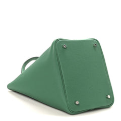 Taurillon Clemence Picotin Lock 22 MM Vert Jade