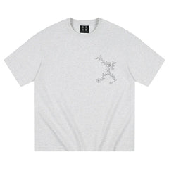 MEDM UV Resistant Flower Logo Tee