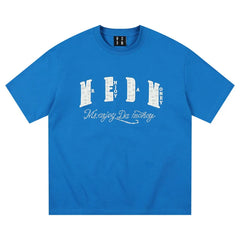 MEDM Pearl Lace Patch Embroidery Tee