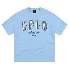 MEDM Patch Embroidered Pearl Tee