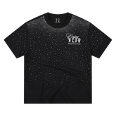 MEDM Starry Sky Gradient Hot Diamond Logo Casual Round Neck Short Sleeve 26 Summer New Style Trendy Loose and Relaxing T-shirt