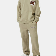 MEDM China-Chic plush hip-hop leggings men's fall loose straight casual sports pants American street pants