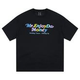 MEDM Multicolor Terry Embroidery Tee