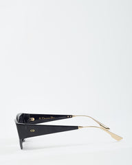 Dior Black Acetate CatStyleDior1 Cat Eye Sunglasses