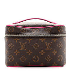 Monogram Macassar Nice Mini Fuchsia