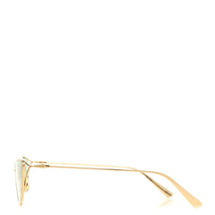 Metal MissDior B1U Butterfly Sunglasses Gold