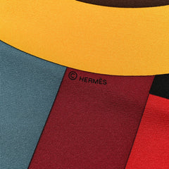 Silk Perspective Cavaliere 90 Twill Orange Rouge H Vert