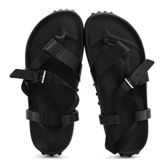 Calfskin Womens Inboard Sandals 38 Black