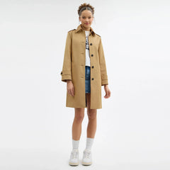Coach Outlet Trench With Signature Piping