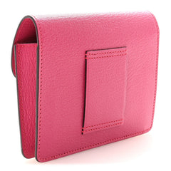 Chevre Mysore Roulis Slim Wallet Rose Shocking