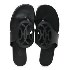 Calfskin Womens Mage Sandals 39 Black