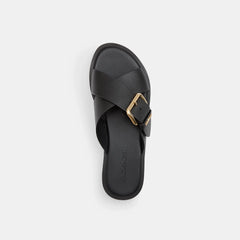 Coach Outlet Crisscross Buckle Sandal