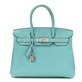 Togo BIRKIN 30 Bleu Atoll
