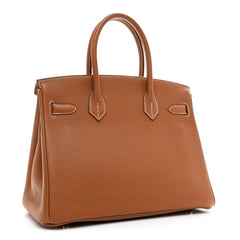 Togo Birkin 30 Gold