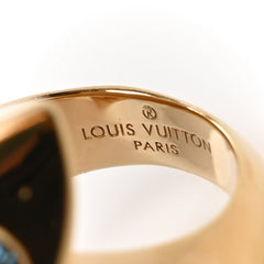 Trunkies Strass Ring  L Gold