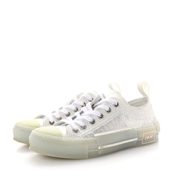 PVC Oblique Embossed Womens B23 Low Top Sneakers 37 White