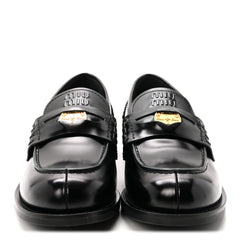 Spazzolato Penny Loafers 37 Black