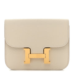 Epsom Constance Slim Wallet Craie