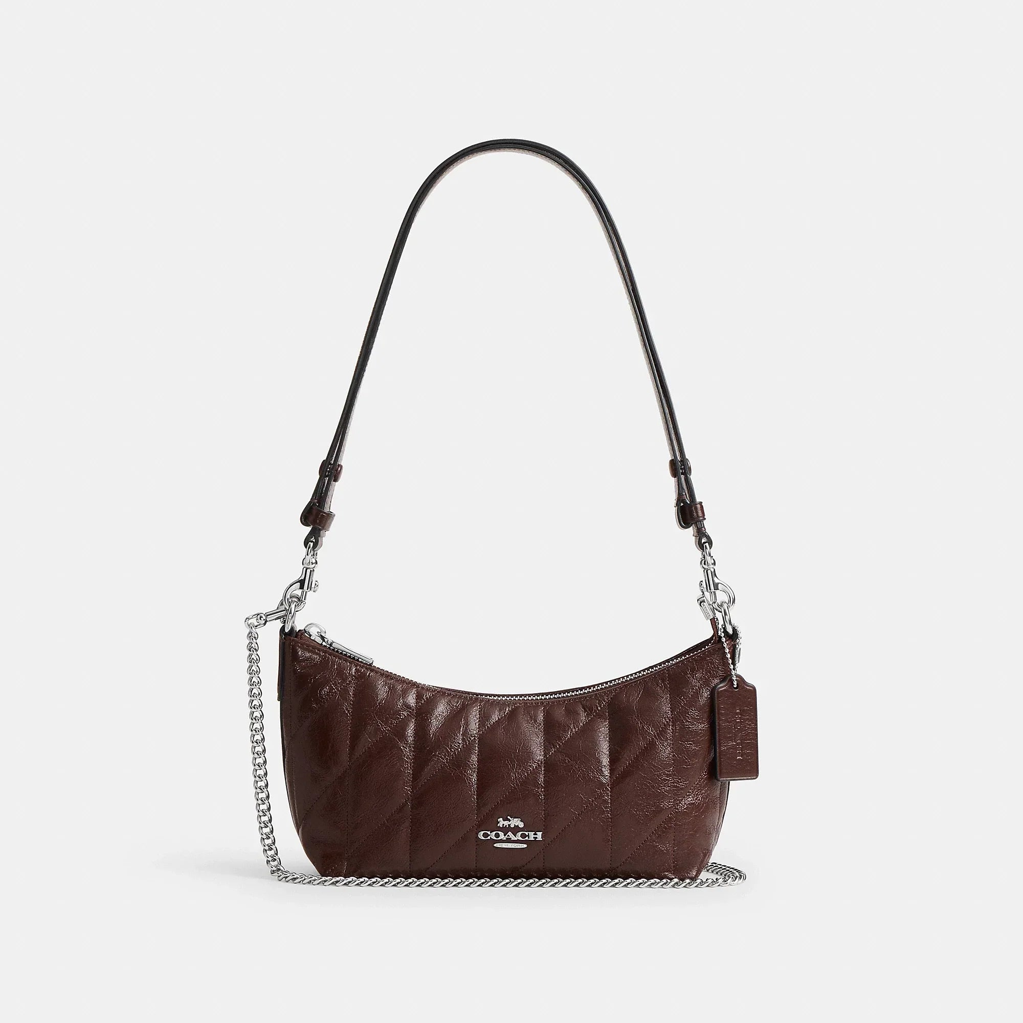 Coach Outlet Caitlin Shoulder Bag With Quilting