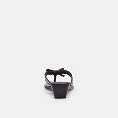 Coach Outlet Bow Thong Kitten Heel