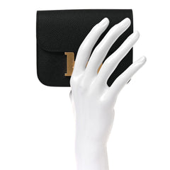 Epsom Constance Slim Wallet Black