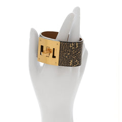 Lizard Kelly Dog Bracelet T3 Ombre