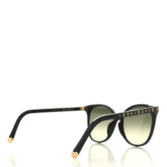 Acetate My Monogram Light Cat Eye Sunglasses Z1657E Black