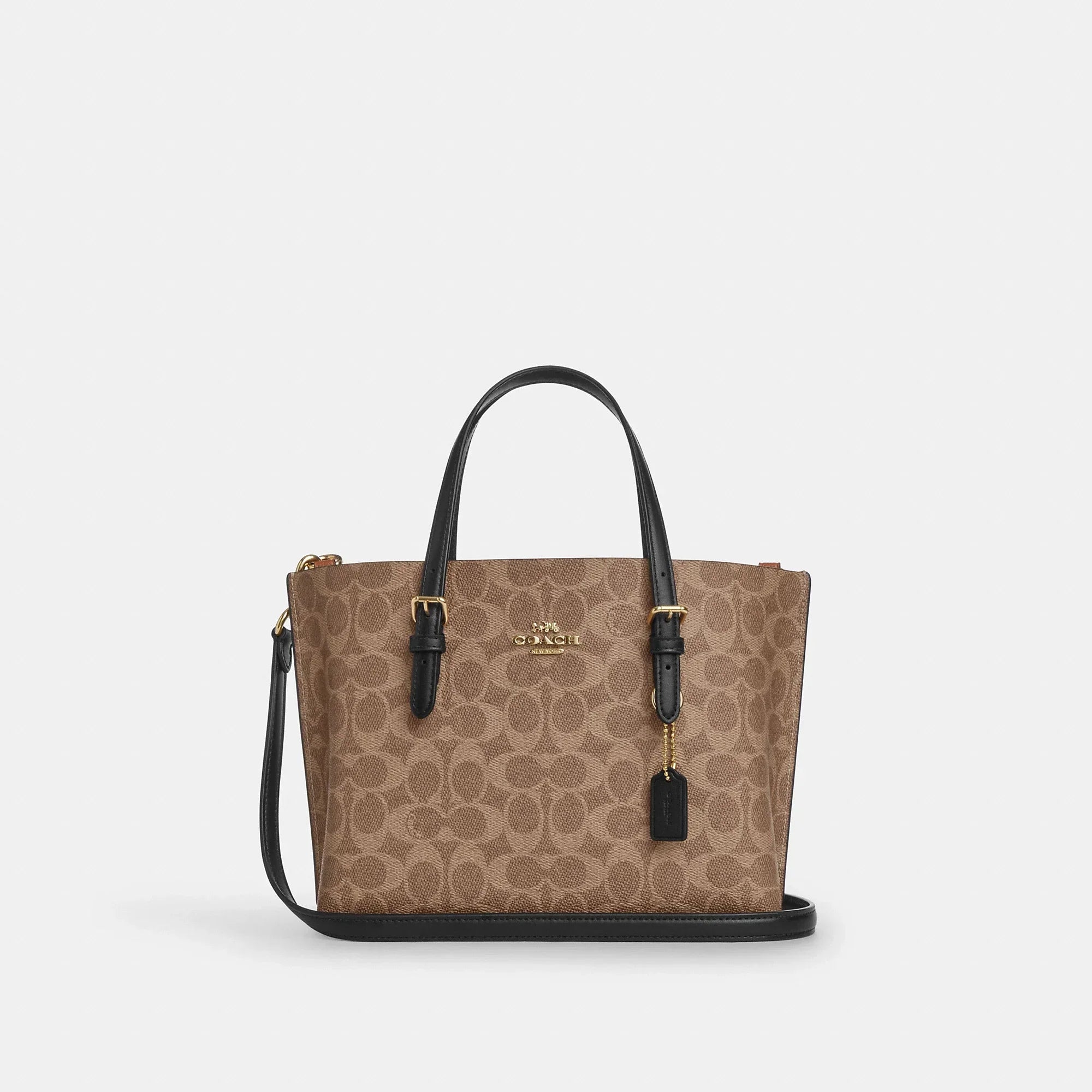 Coach Outlet Mollie Tote Bag 25 In Signature Canvas