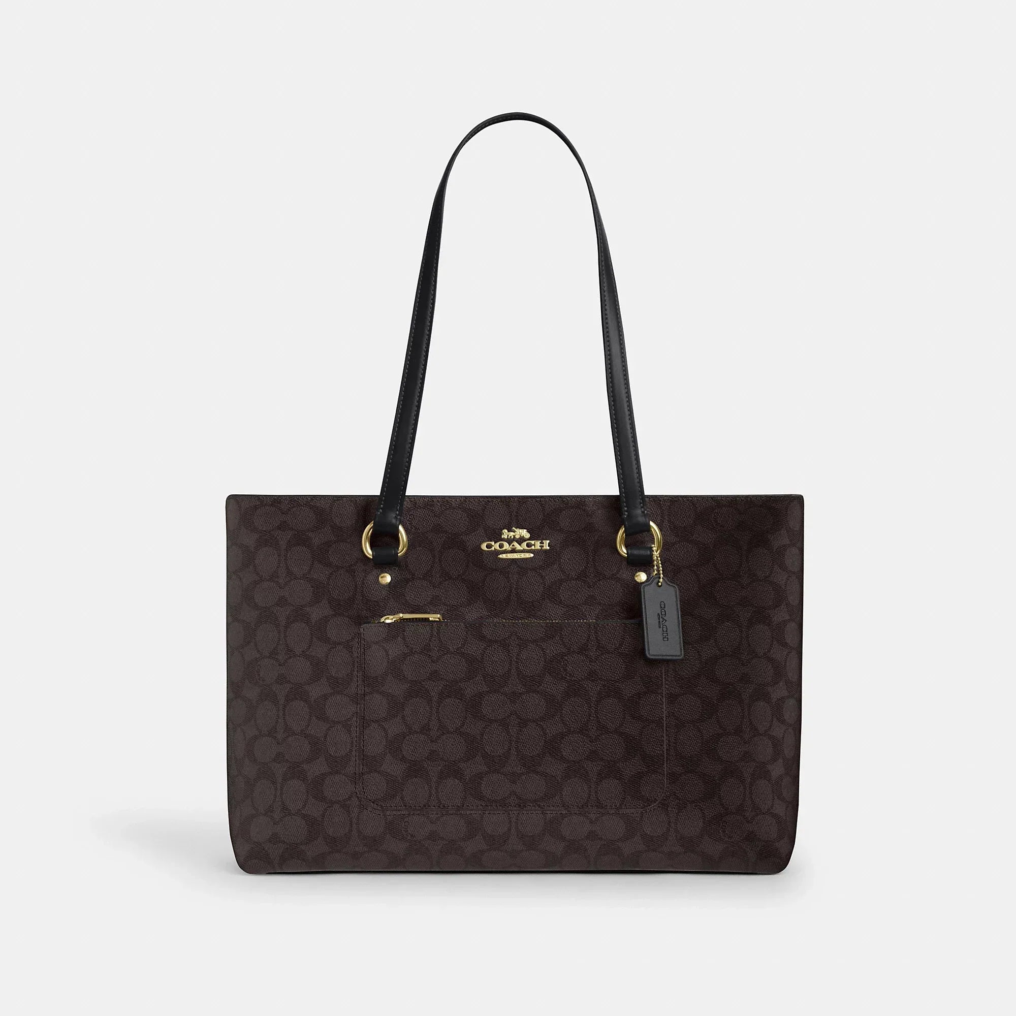 Coach Outlet Station Tote Bag In Signature Canvas
