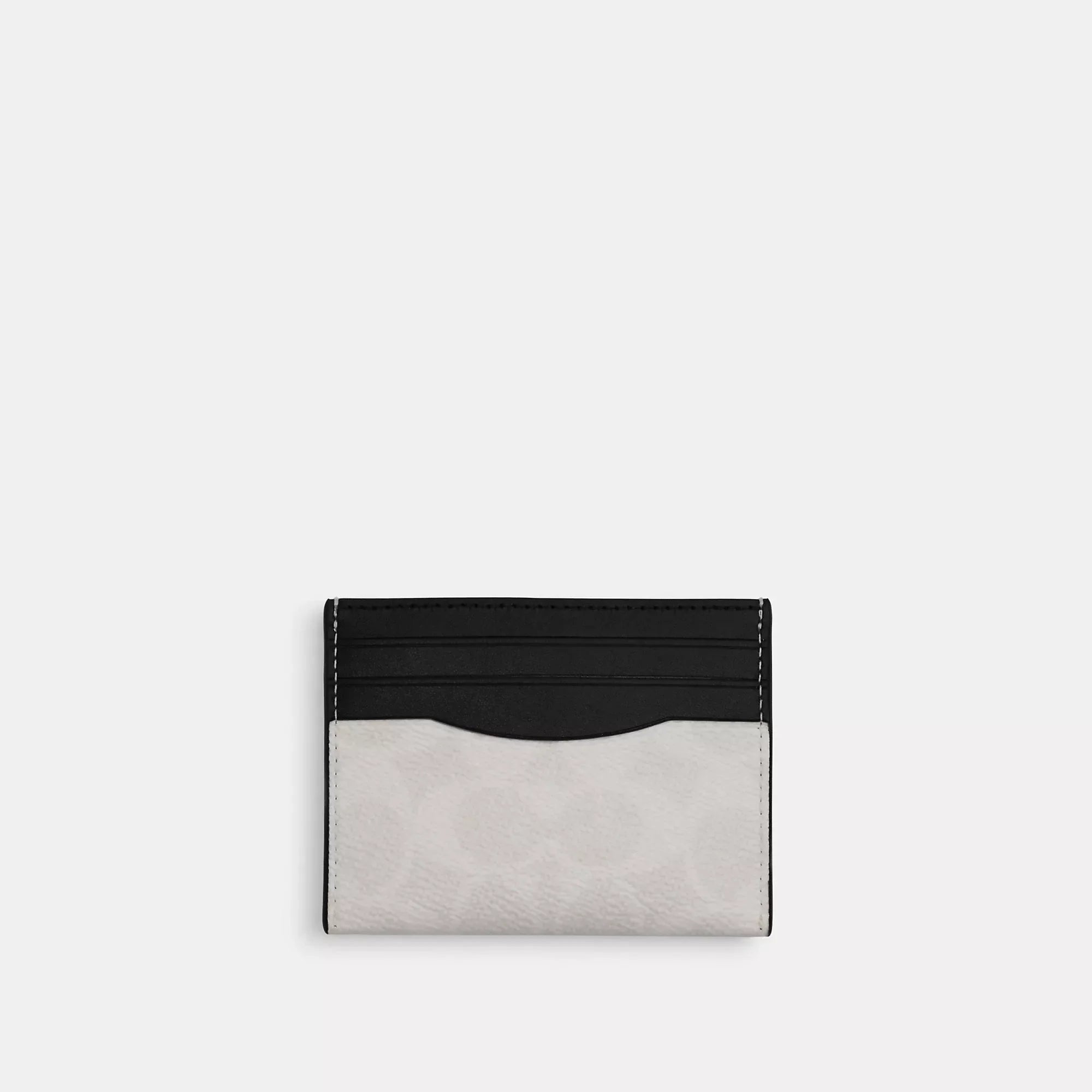 Coach Outlet Slim Id Card Case In Signature Canvas