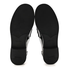 Spazzolato Penny Loafers 37 Black