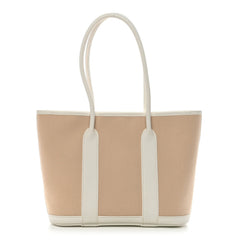 Buffle Skipper Toile Garden 30 TPM Zip Tote White