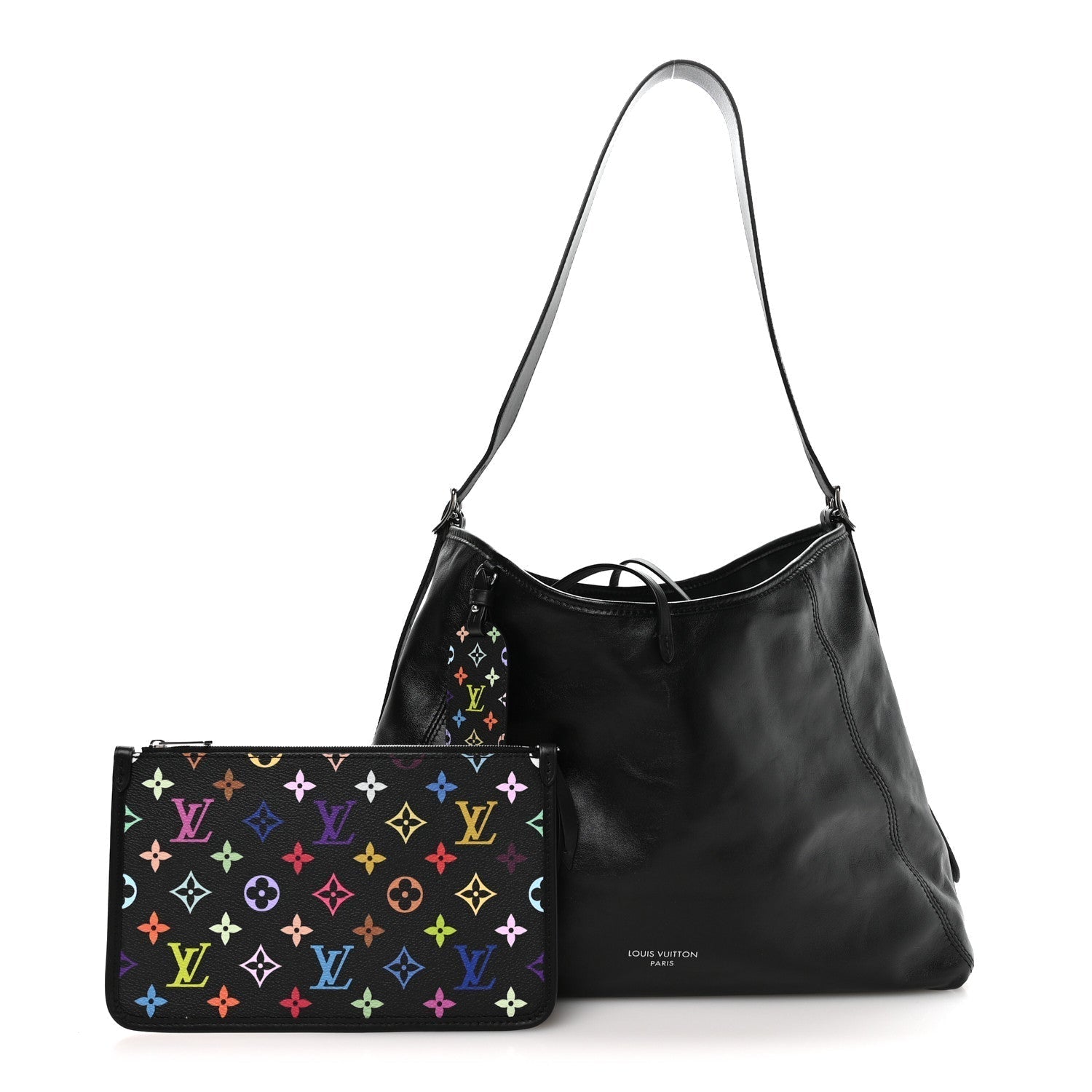 LV X TM Lambskin CarryAll Vibe MM Black