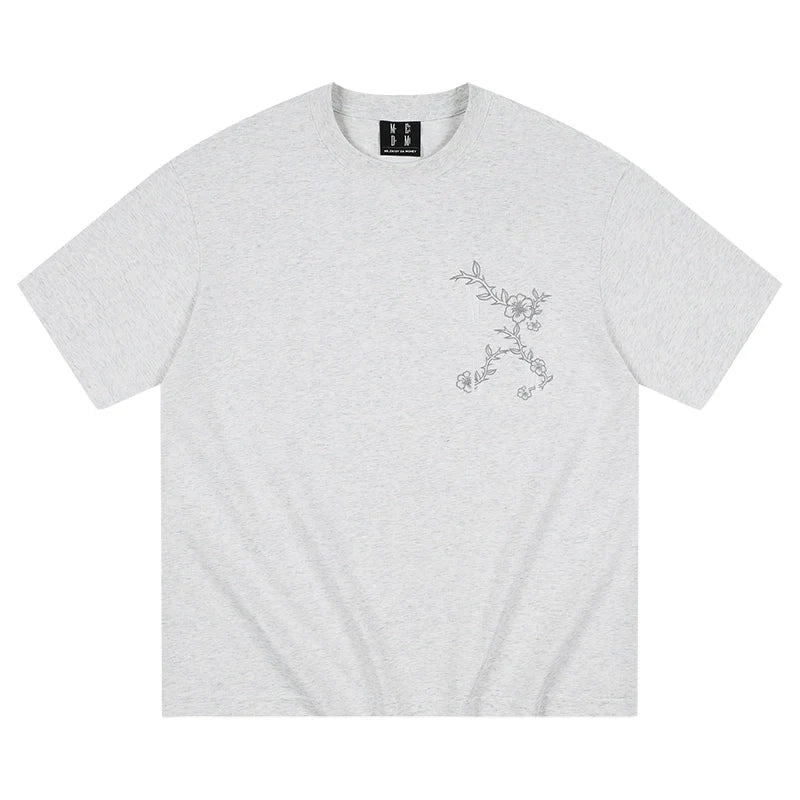 MEDM UV Resistant Flower Logo Tee