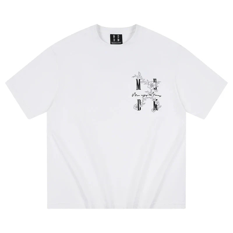 MEDM UV Resistant Flower Logo Tee
