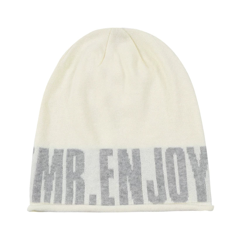MEDM versatile single item without brim, warm and cold resistant knitted cold hat, American casual, loose and comfortable winter hat
