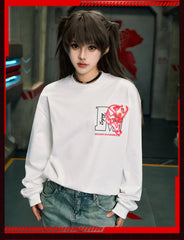 MEDM x EVA Basic Logo Long Sleeve Tee