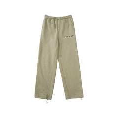 MEDM China-Chic plush hip-hop leggings men's fall loose straight casual sports pants American street pants