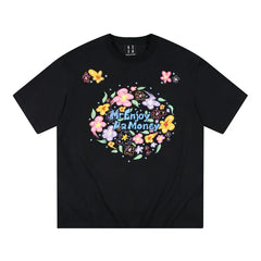 MEDM Graffiti Flower Print Tee